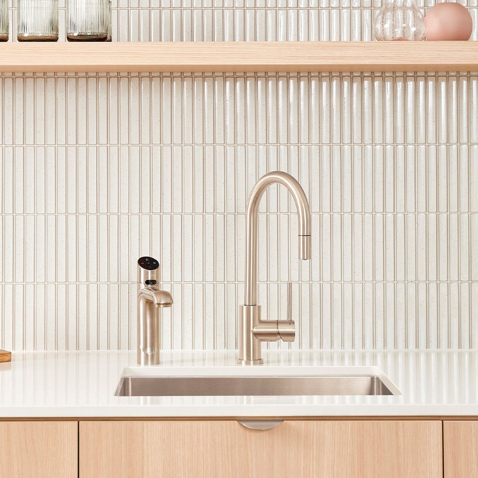 HydroTap G5 CS Classic Plus | Brushed Nickel gallery detail image