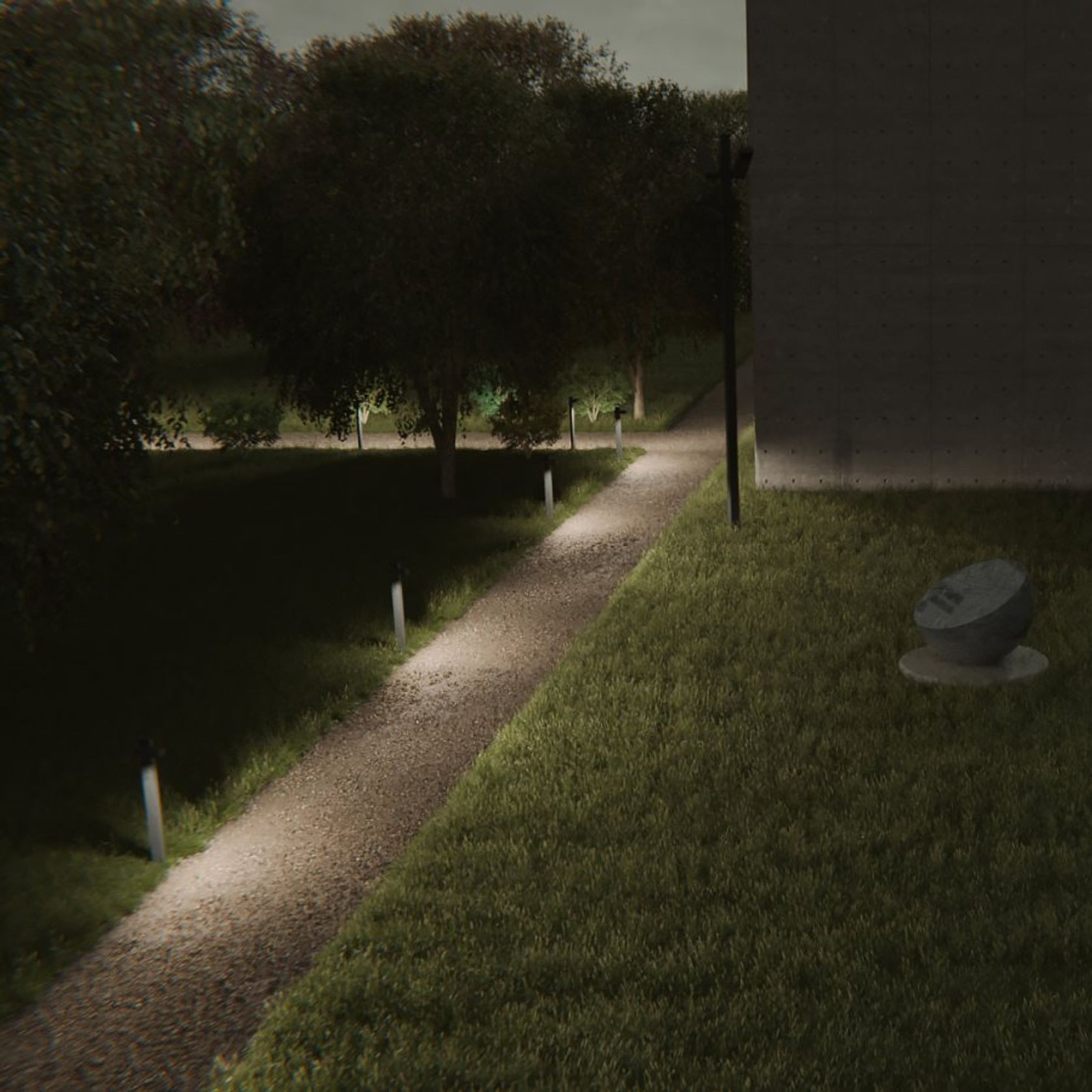 Polesano Bollard Light gallery detail image