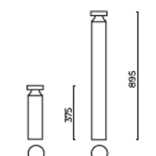 BAMBOO MINI Bollard by Cariboni gallery detail image