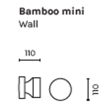 BAMBOO MINI Bollard by Cariboni gallery detail image