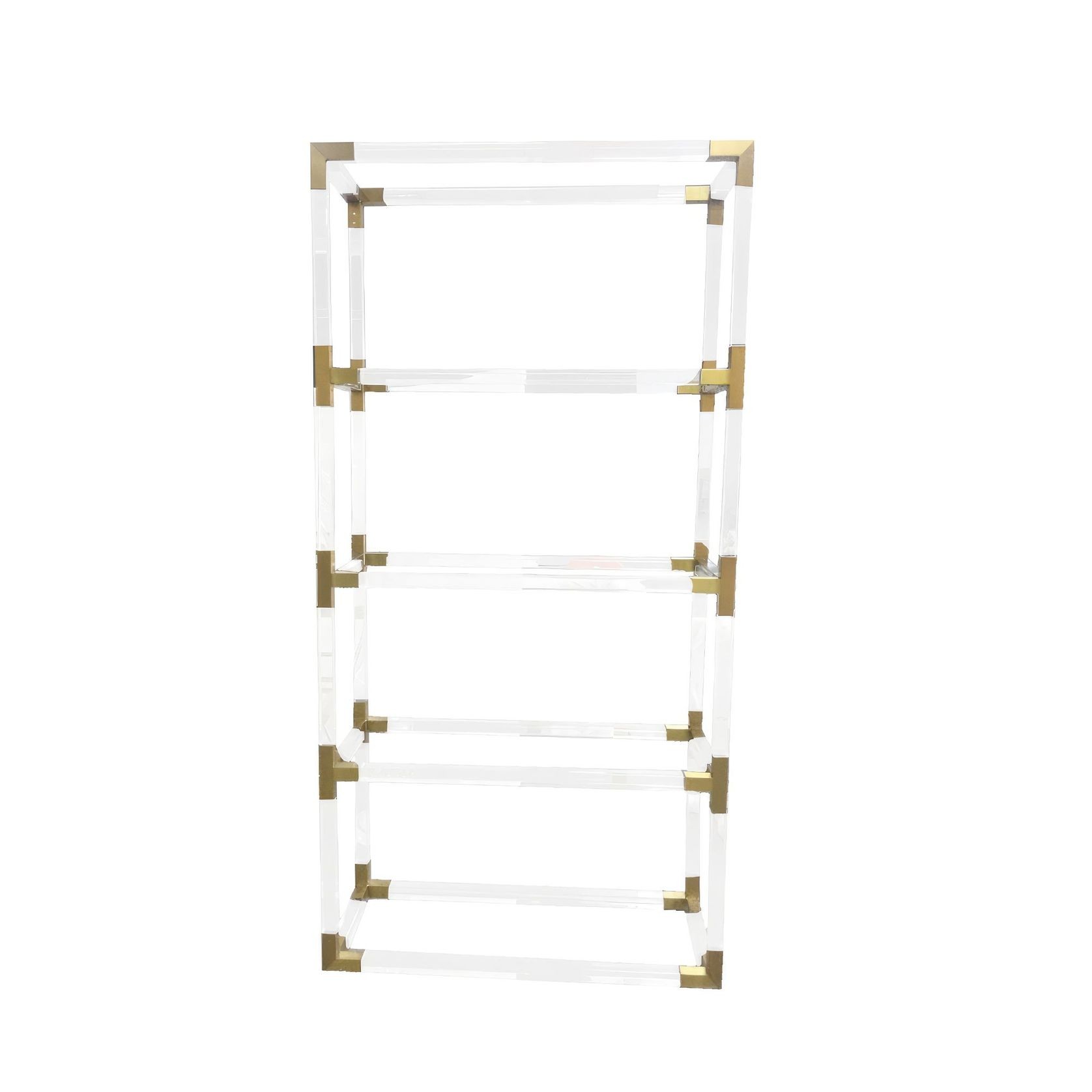 Ainsley Lucite Acrylic Open Bookcase - CUSTOMISE gallery detail image