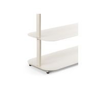 Tresta 3 Tier Low Shelf | Beige Cream gallery detail image