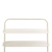 Tresta 3 Tier Low Shelf | Beige Cream gallery detail image