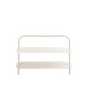 Tresta 3 Tier Low Shelf | Beige Cream gallery detail image
