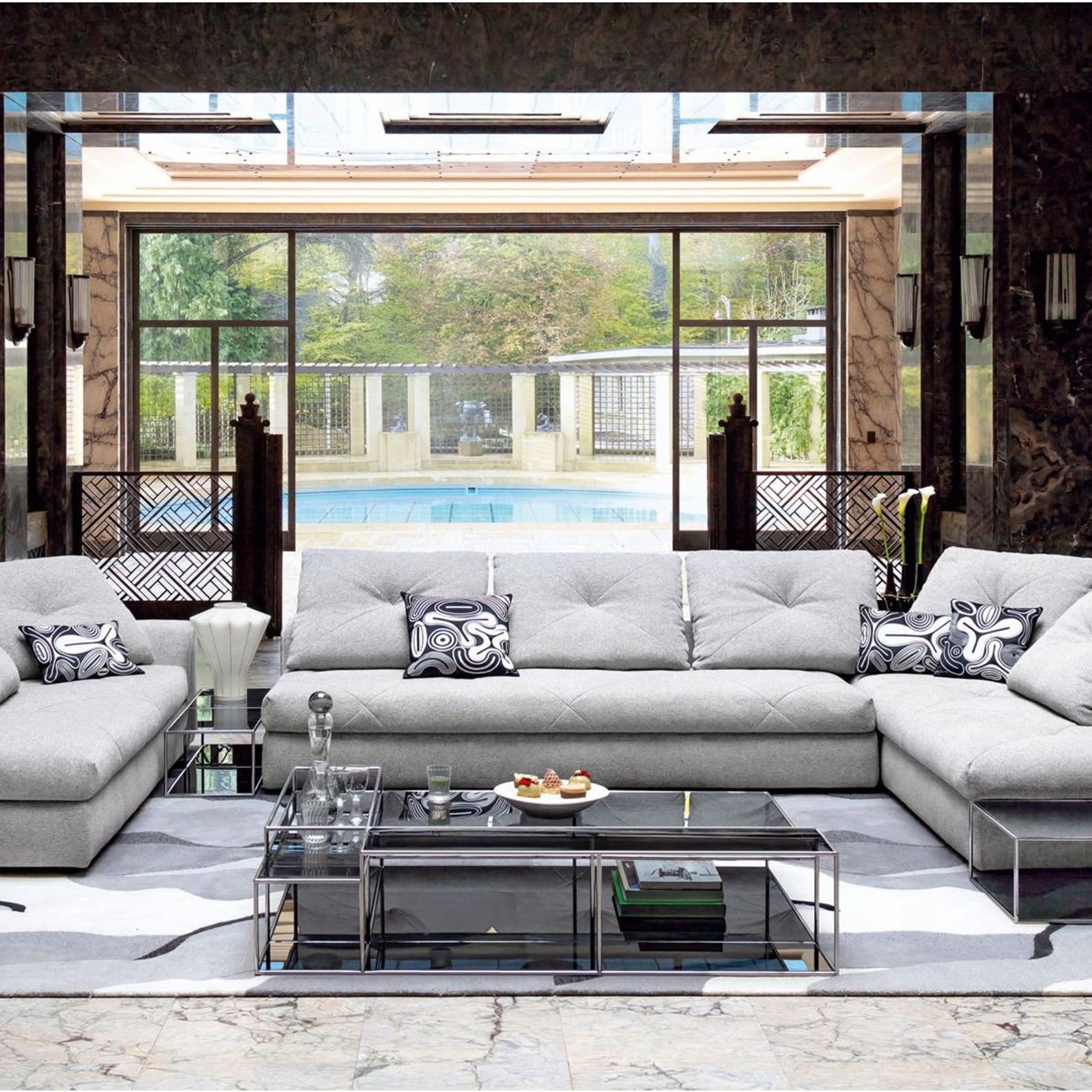 Systeme 037 Corner Sofa Back gallery detail image