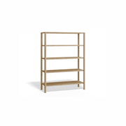 Nordica Bookshelf - 4 Tier Solid Oak (large) gallery detail image