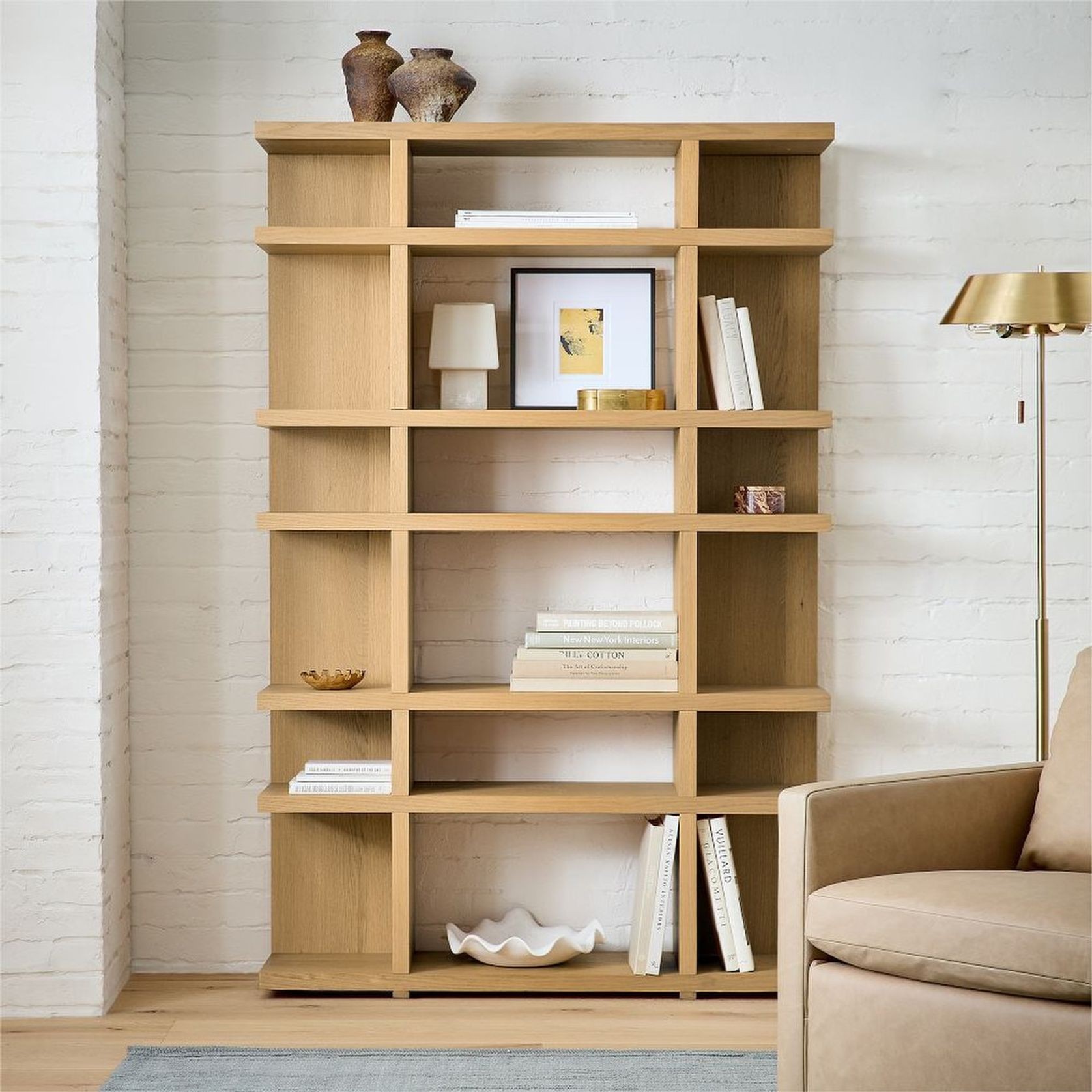 Wallace Modular Narrow Shelf Unit gallery detail image