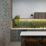 Loft Brick Wall Panels by Muros | Anthracite Finish gallery detail image