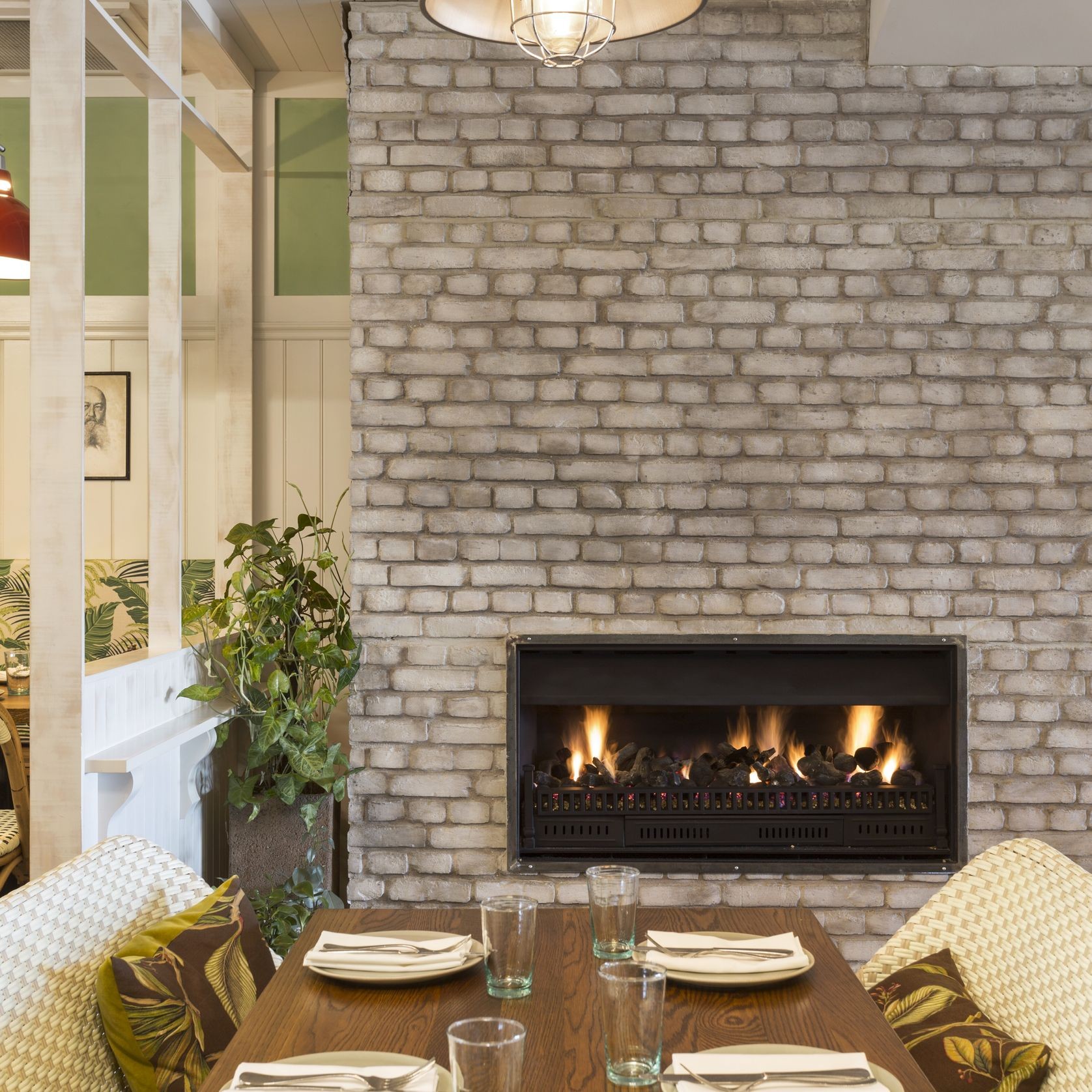 Loft Brick Wall Panels by Muros | Washboard White Look gallery detail image