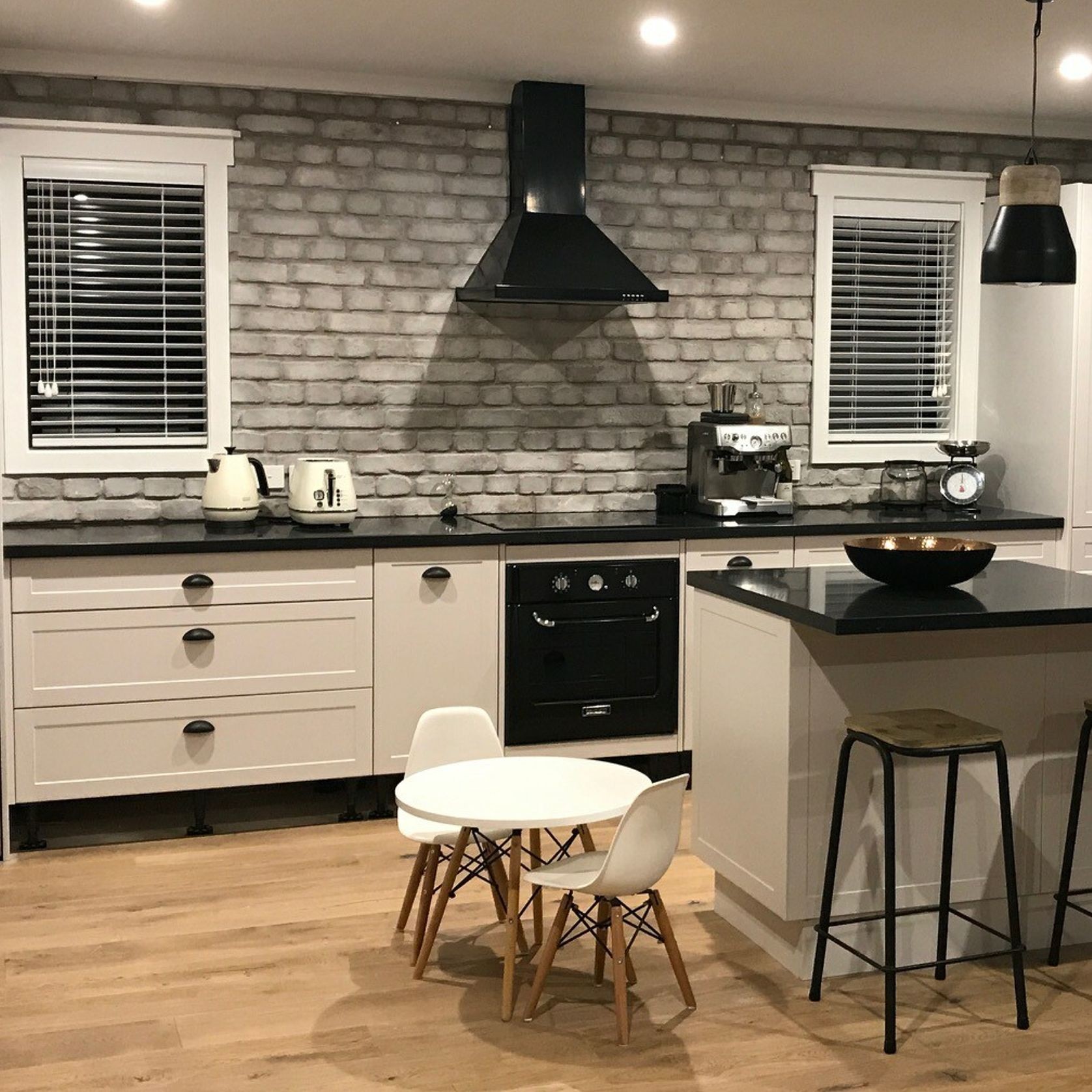 Loft Brick Wall Panels by Muros | Washboard White Look gallery detail image