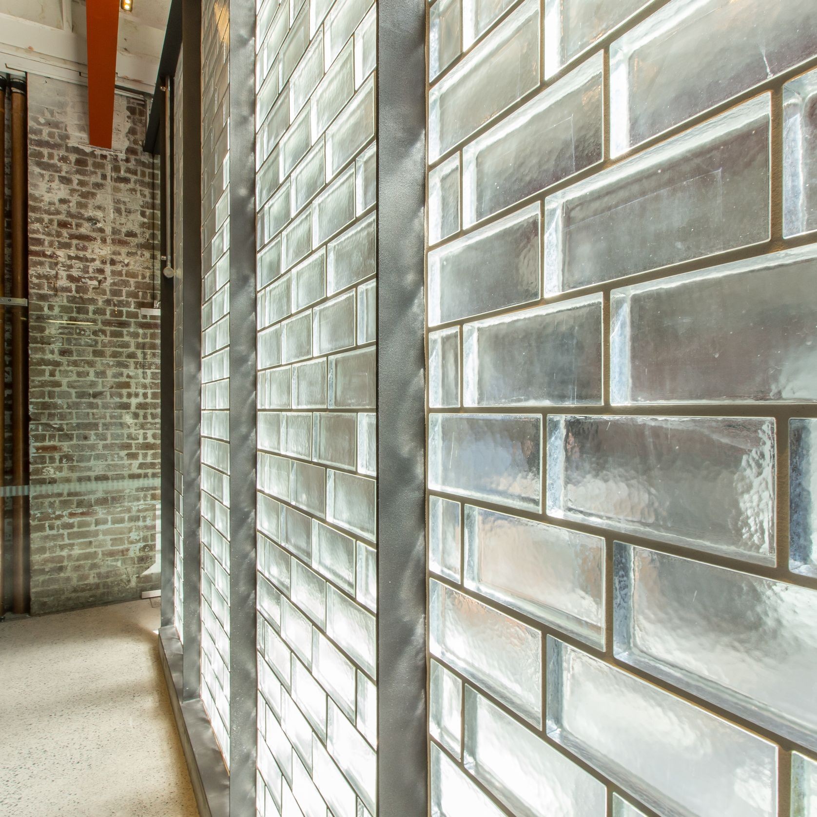 Poesia Cast Glass Brick Cladding gallery detail image