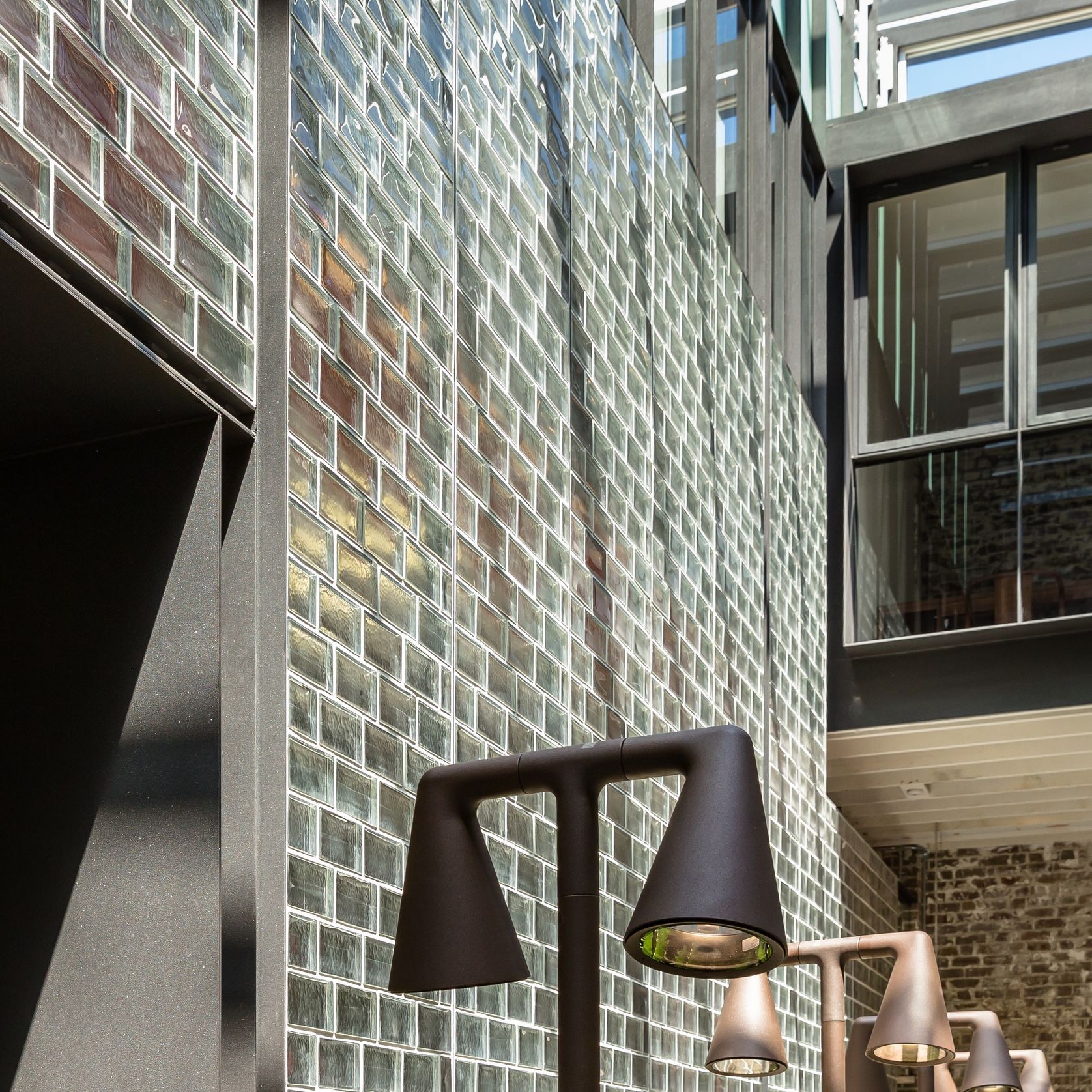 Poesia Cast Glass Brick Cladding gallery detail image