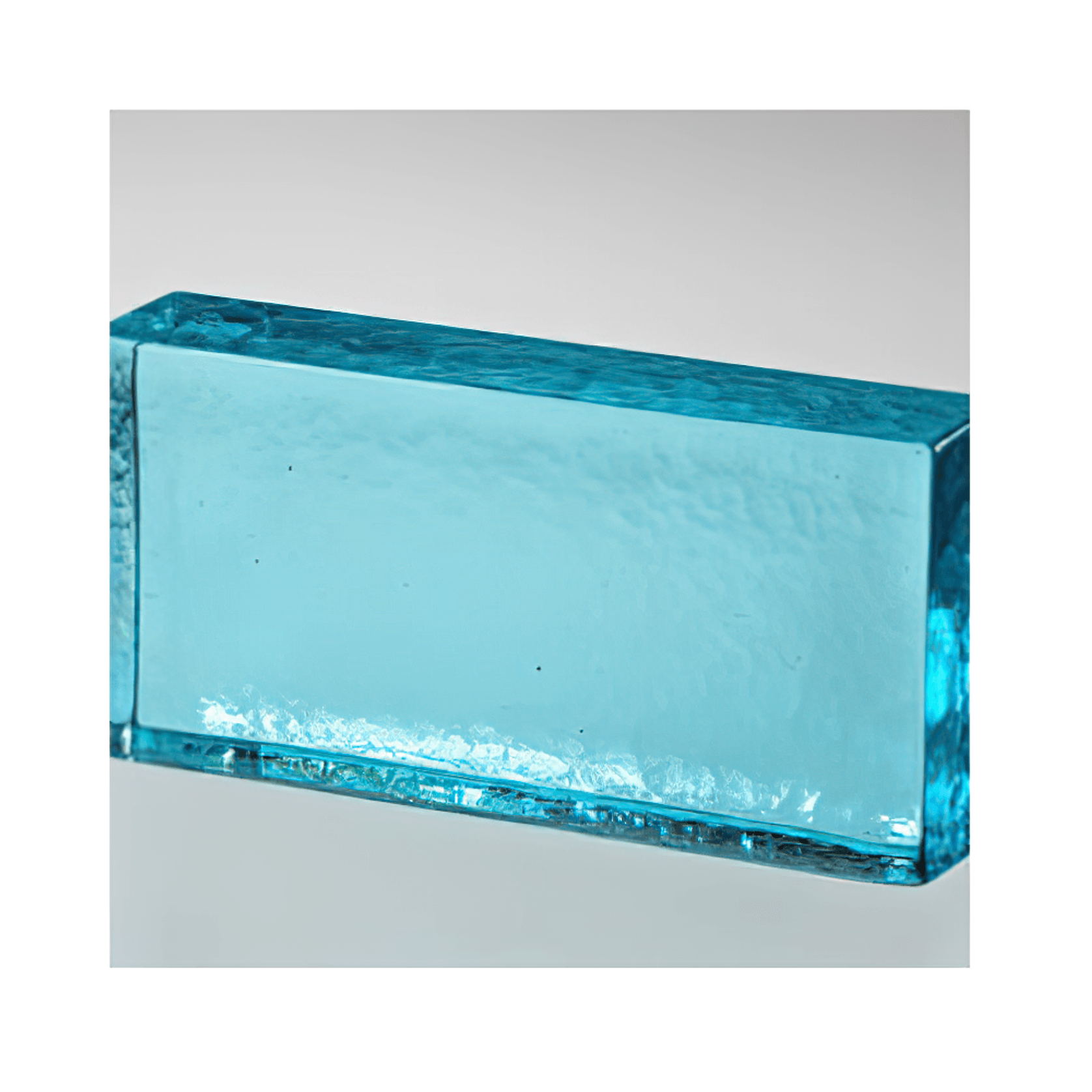Poesia Mottled Cast Glass Bricks gallery detail image