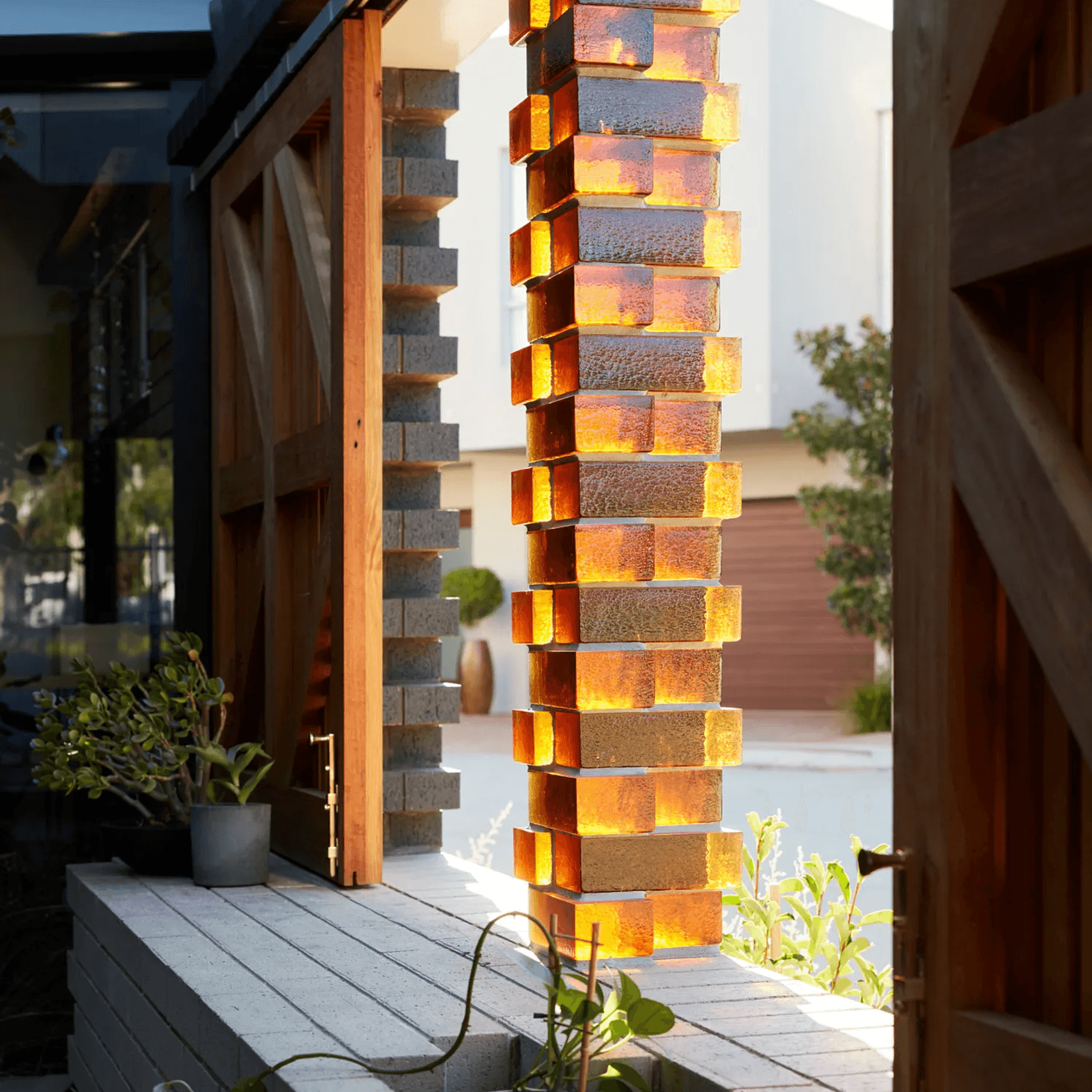 Venetian Glass | Golden Amber gallery detail image