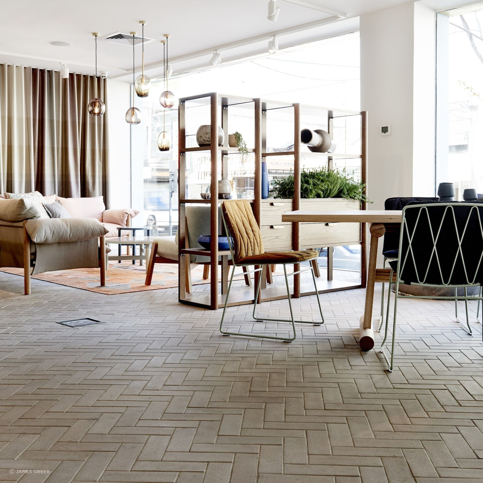 Ash Grey brick tiles, Jardan Store