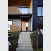 Flamed Grey brick tiles, Ascot Vale townhouses