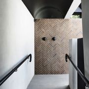 Rustic Tan brick tiles