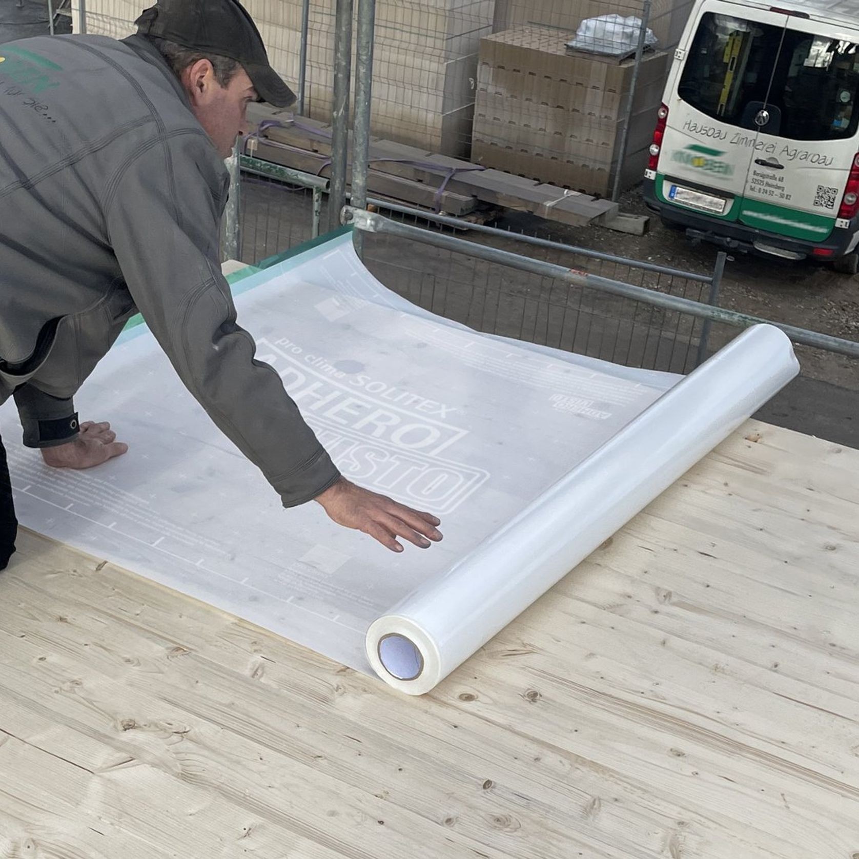 SOLITEX® ADHERO VISTO Transparent adhesive membrane gallery detail image