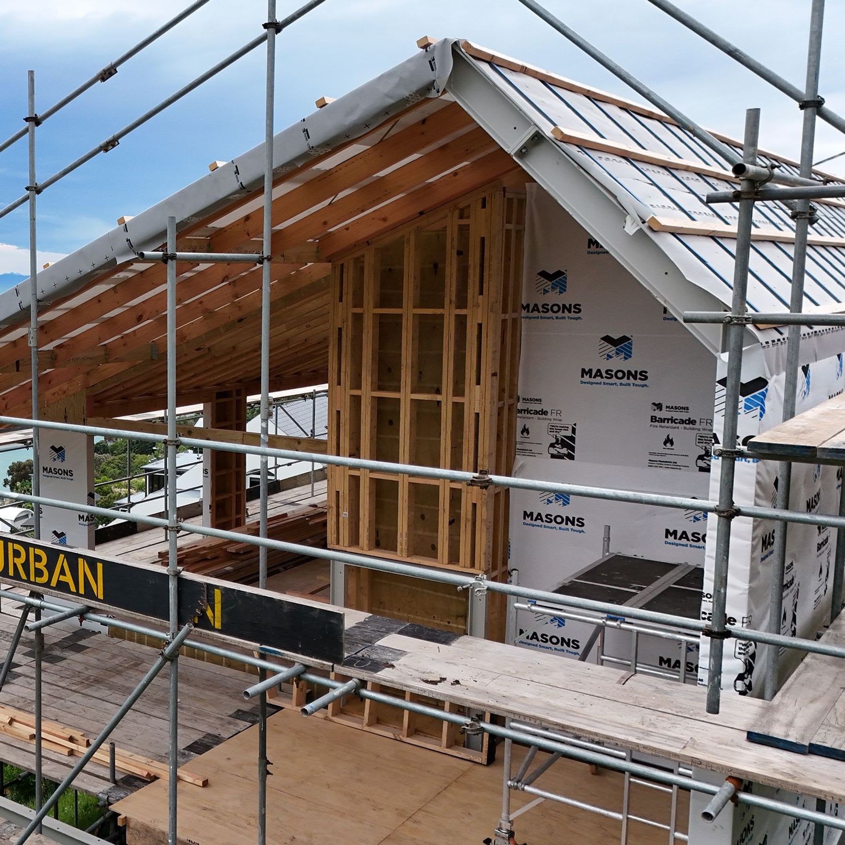 Masons Barricade FR Fire-Retardant Building Wrap gallery detail image