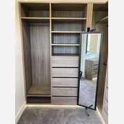 Custom Walk-in wardrobe - pull out mirror gallery detail image