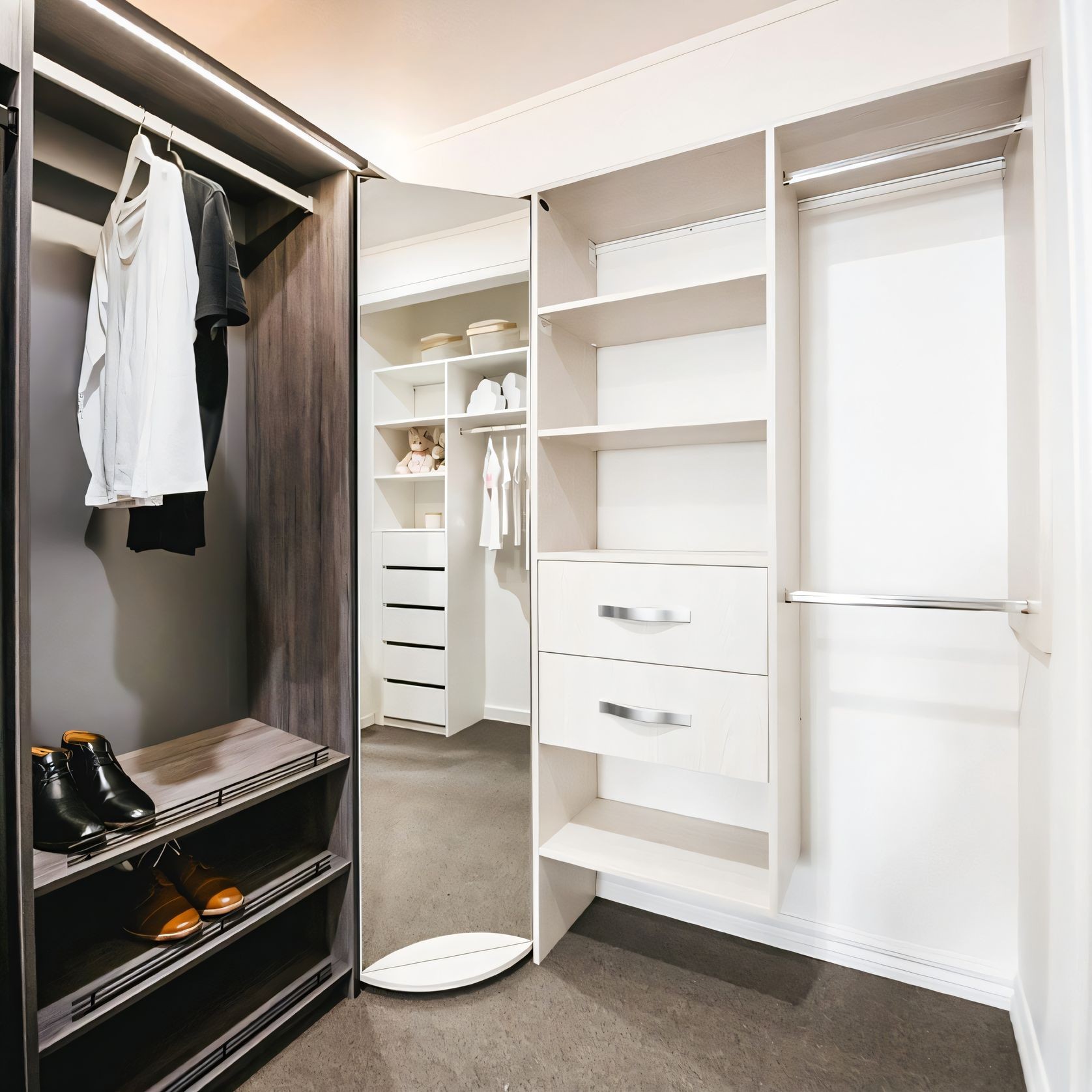 METRO range - Walk-in Wardrobe by Wardrobes Plus gallery detail image