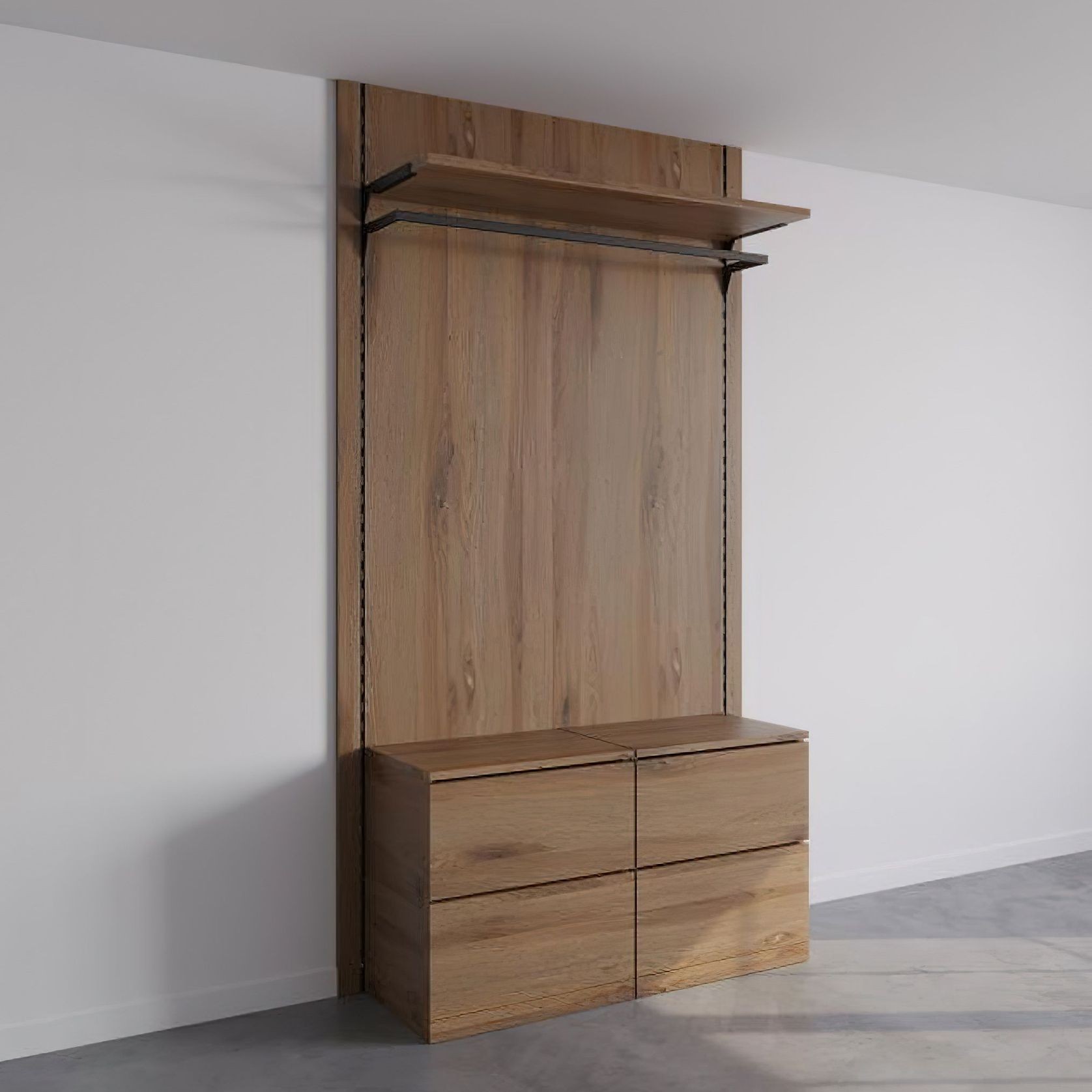 The Simple Shirt | Concealed Kitset Wardrobe gallery detail image