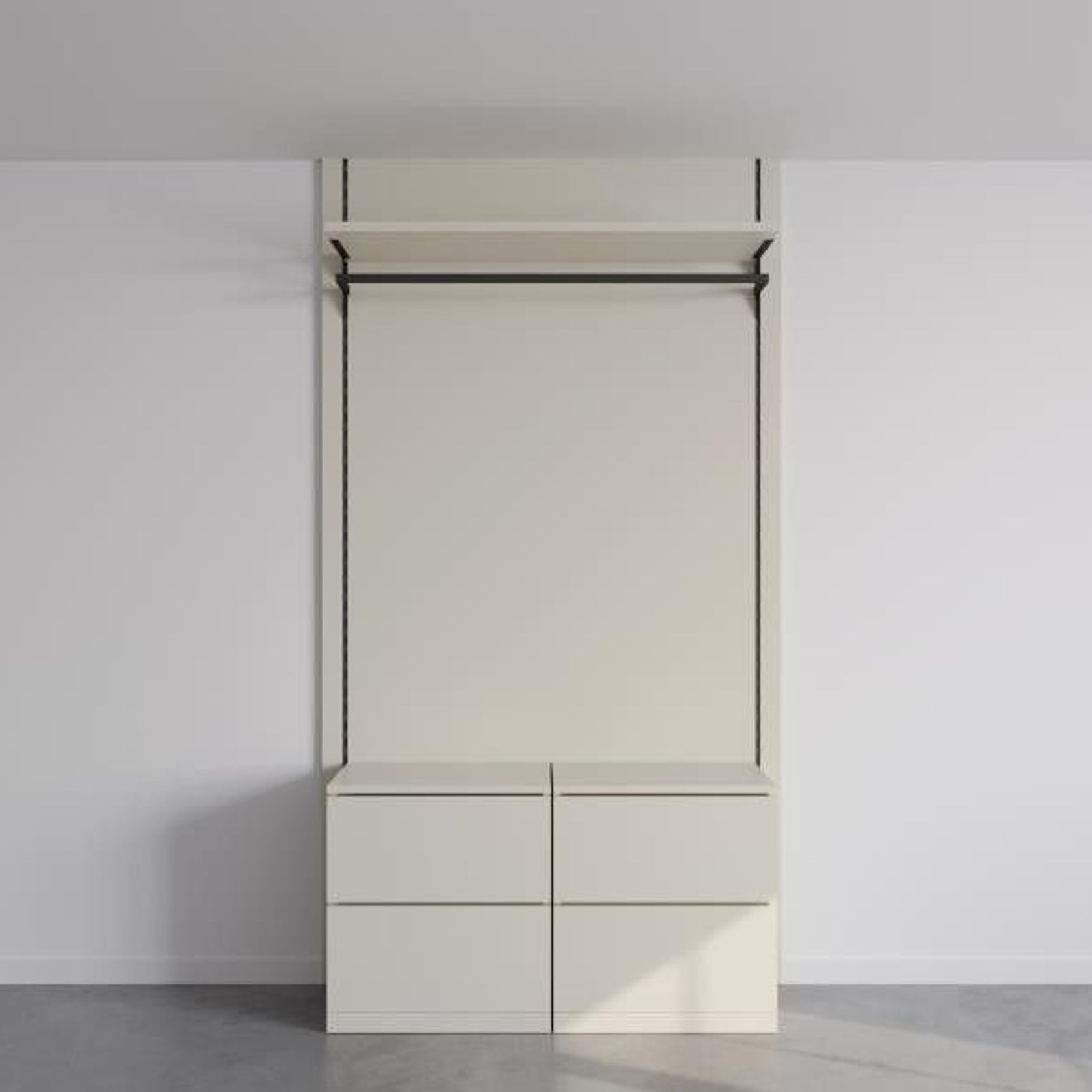 The Simple Shirt | Concealed Kitset Wardrobe gallery detail image