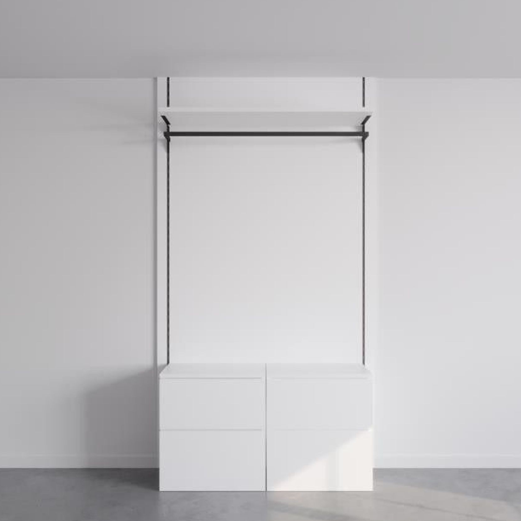 The Simple Shirt | Concealed Kitset Wardrobe gallery detail image