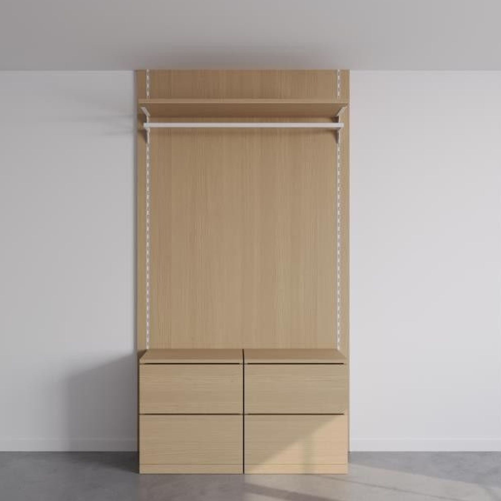 The Simple Shirt | Concealed Kitset Wardrobe gallery detail image