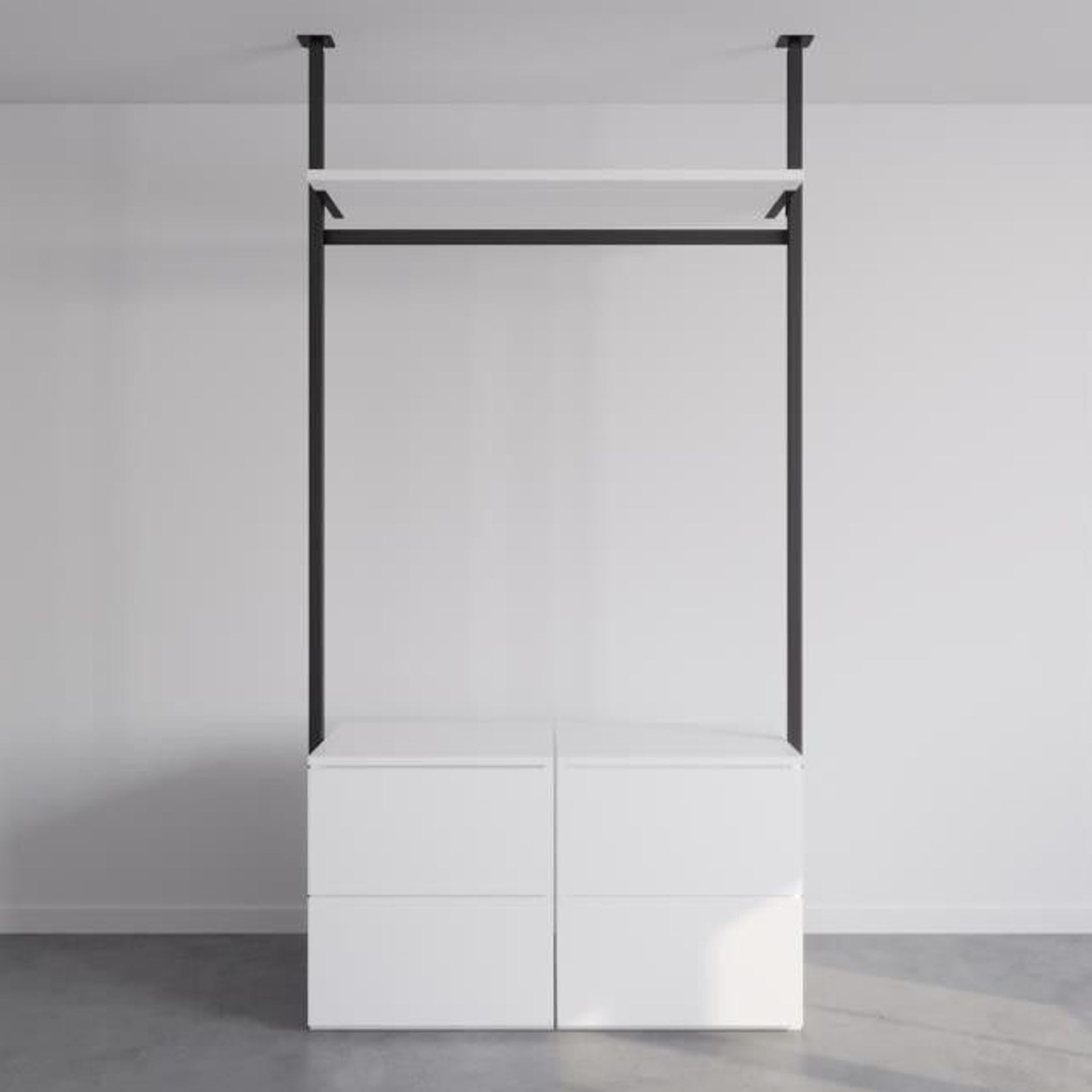 The Luxe Cashmere | Ceiling Fixed Wardrobe gallery detail image