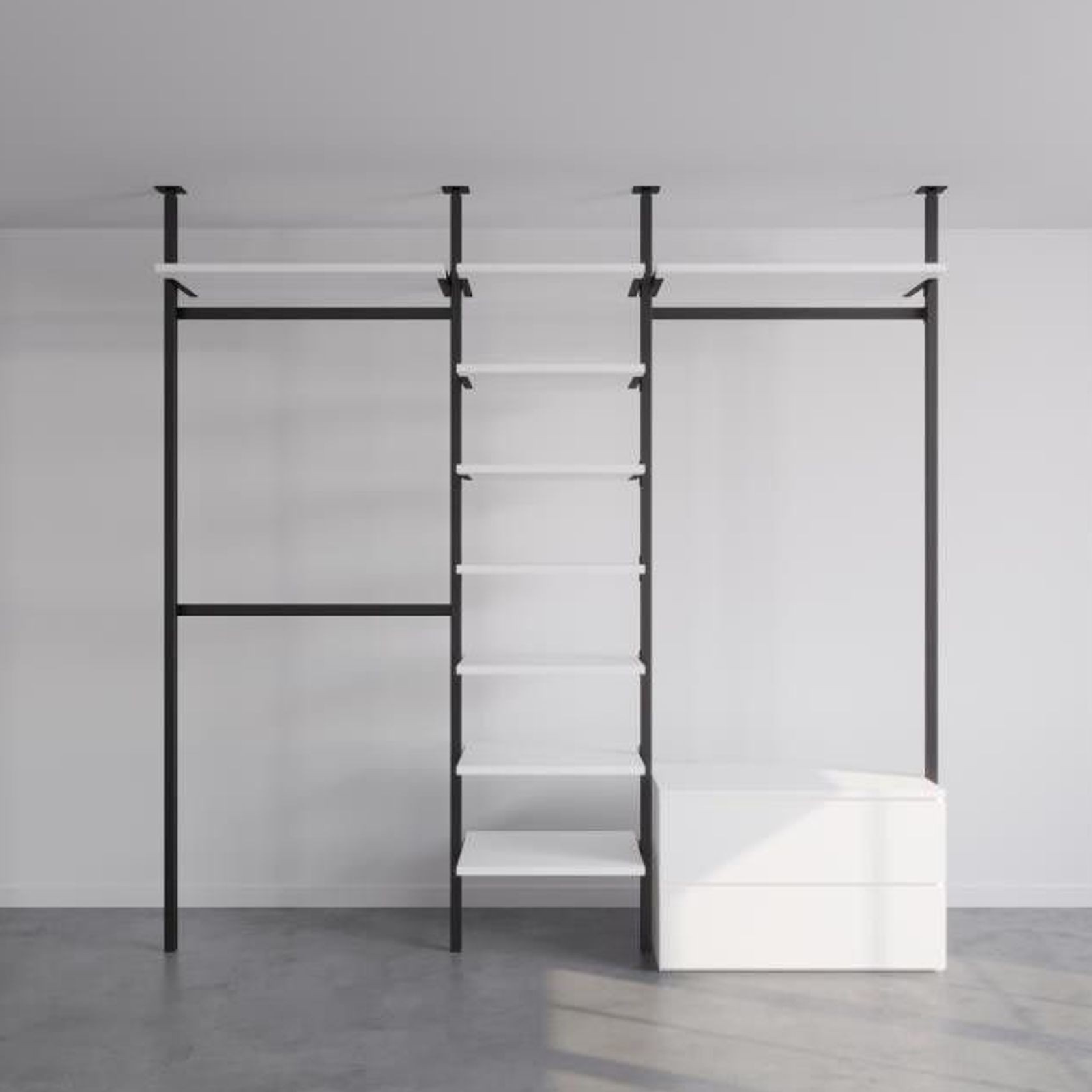 The Elegant Ballet Flats | Ceiling Fixed Wardrobe gallery detail image