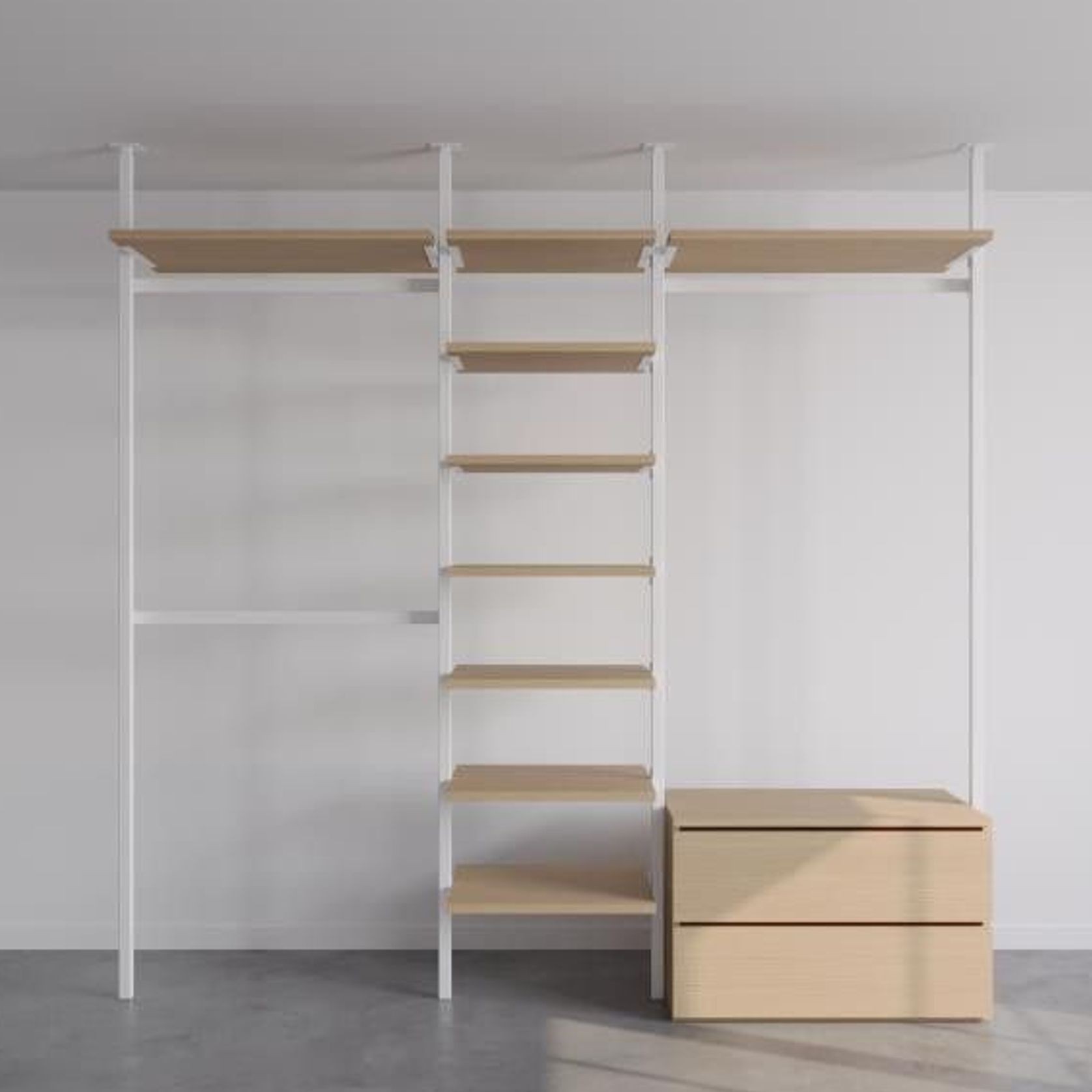 The Elegant Ballet Flats | Ceiling Fixed Wardrobe gallery detail image