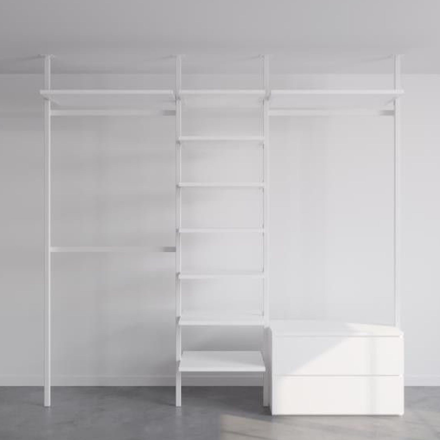 The Elegant Ballet Flats | Ceiling Fixed Wardrobe gallery detail image