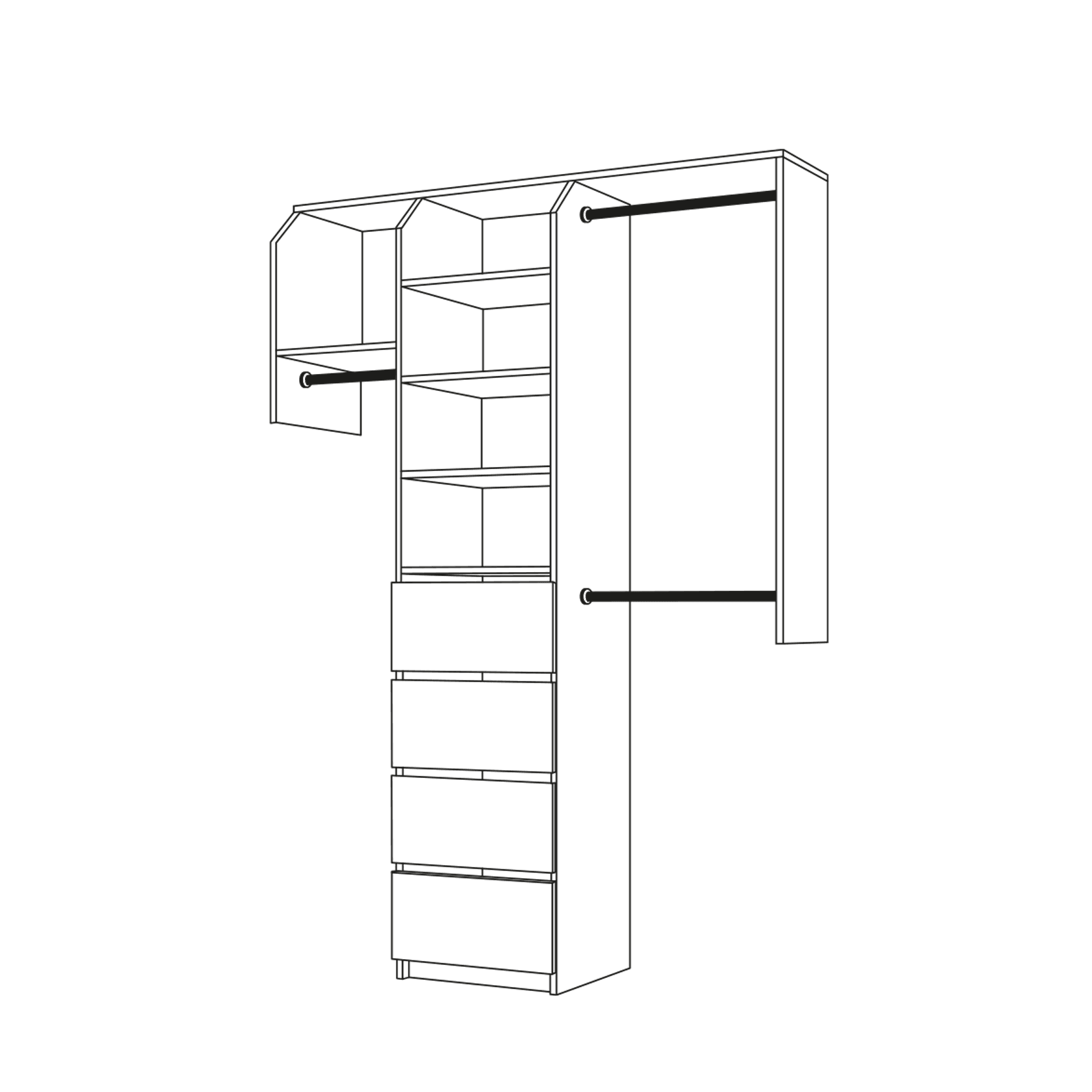 Standard Reach-In Style Wardrobe gallery detail image