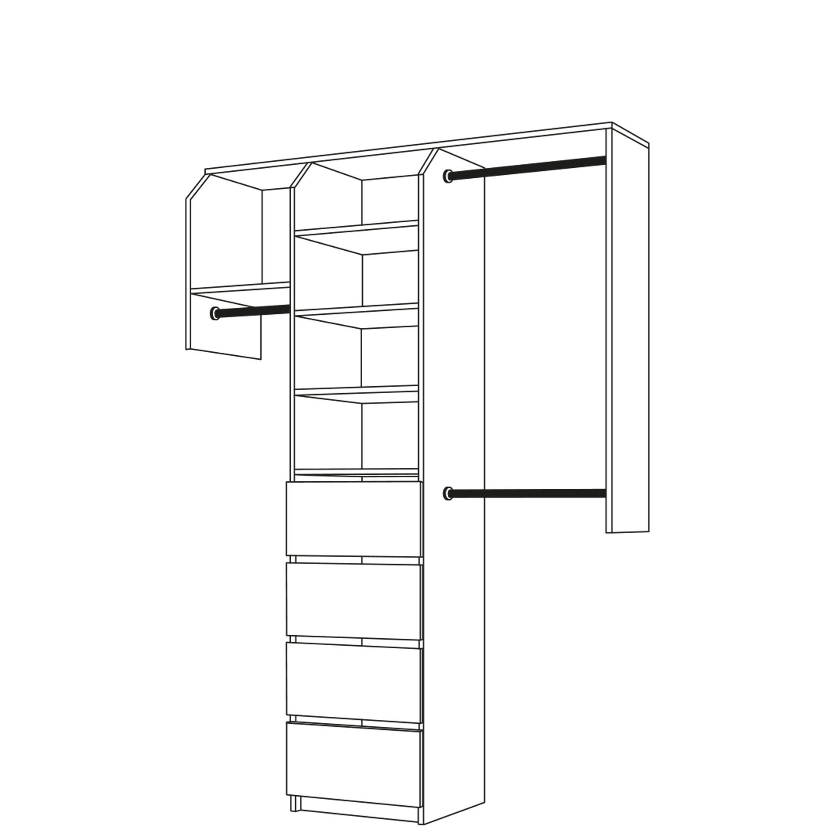 Standard Reach-In Style Wardrobe gallery detail image