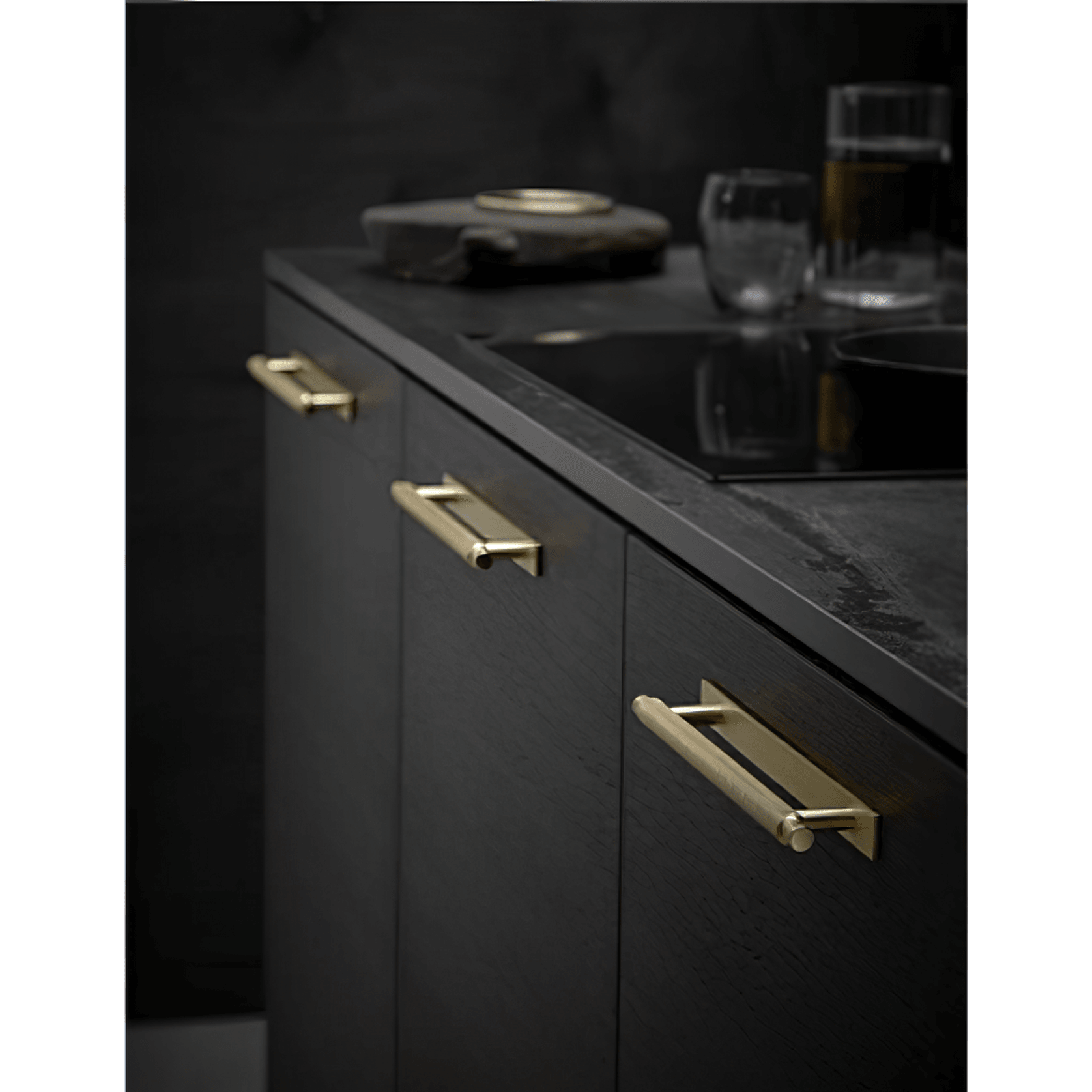 Furnipart Manor + Backplate 128mm Gold gallery detail image