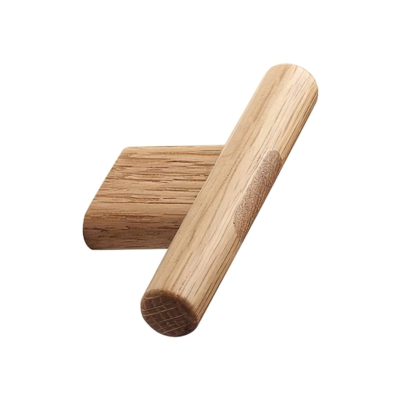 Furnipart Join Knob 80mm Oak Lacquered gallery detail image