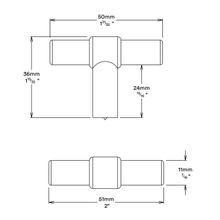 Iver Helsinki Cabinet Pull T Handle gallery detail image