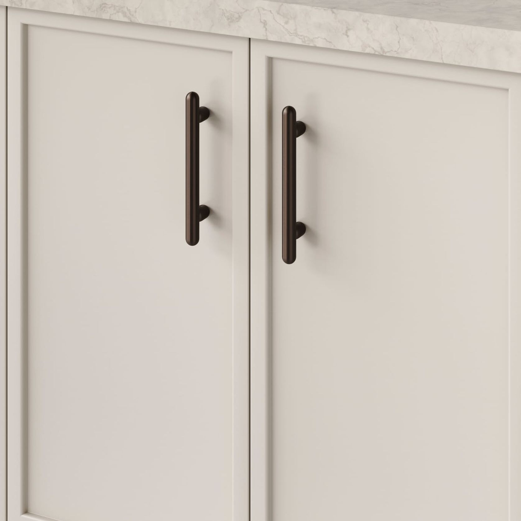 Puerto Cabinet Pull | Signature Brass | CTC 128mm gallery detail image