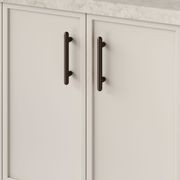 Puerto Cabinet Pull | Signature Brass | CTC 128mm gallery detail image