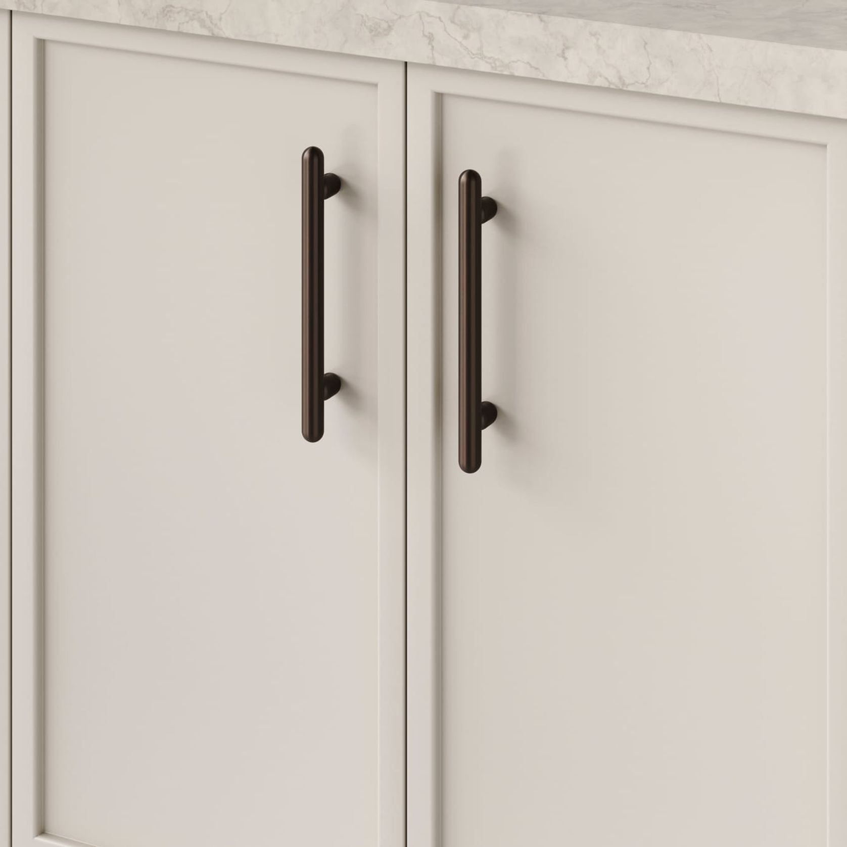 Puerto Cabinet Pull | Signature Brass | CTC 160mm gallery detail image