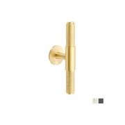 Zanda Zurich Knurled Cabinet T-Bar Handle gallery detail image
