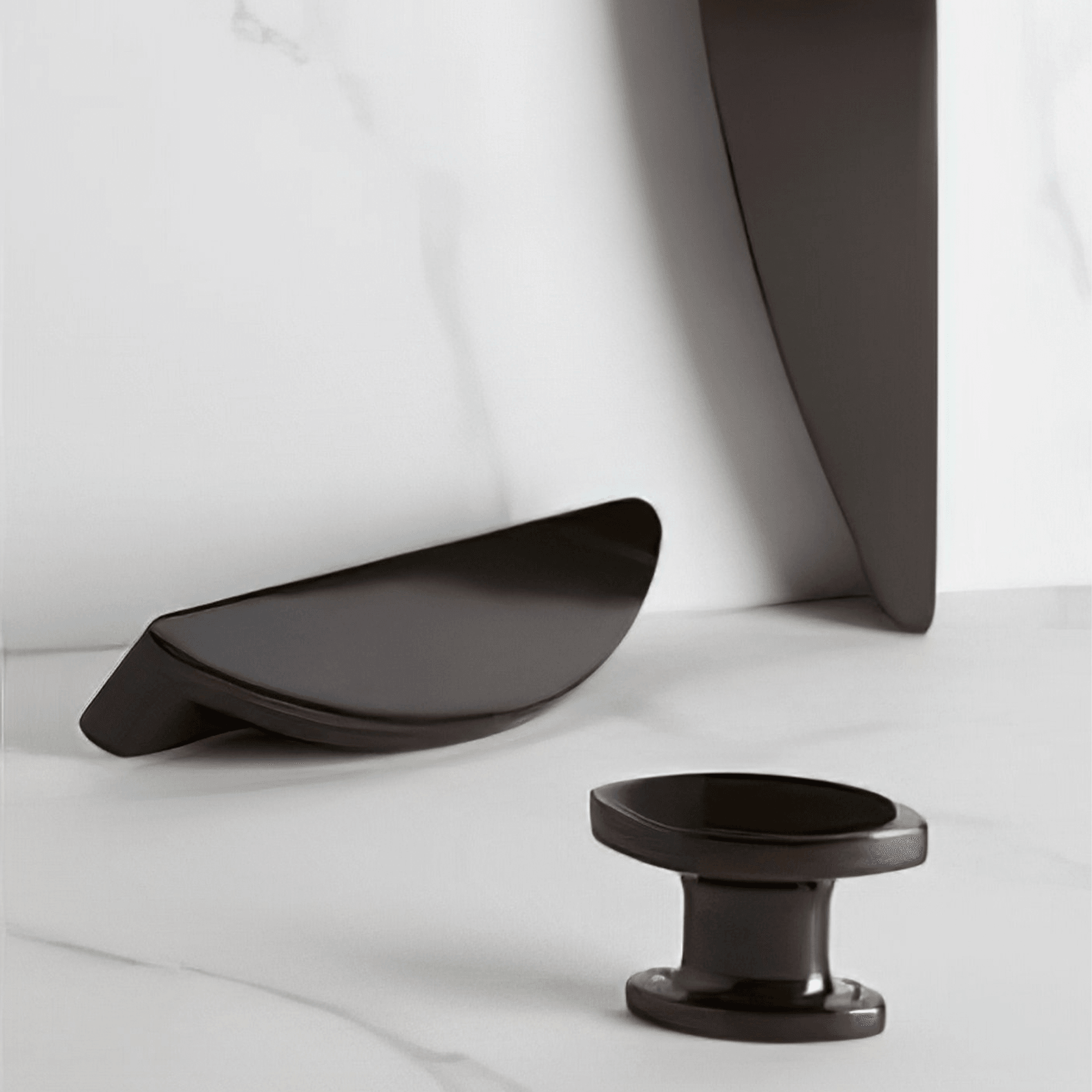 Armac Martin - Snowdrift Cabinet Knob gallery detail image