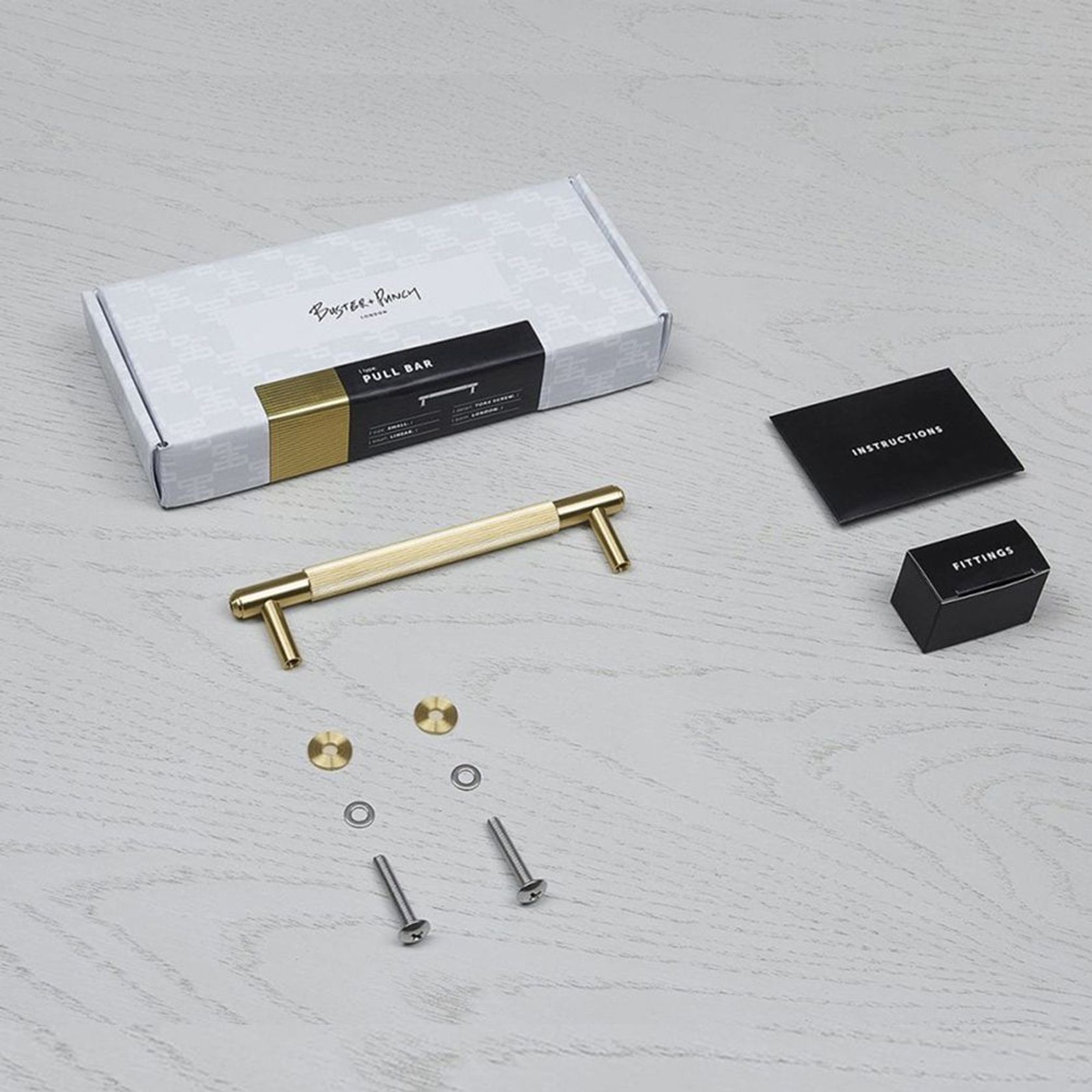 Buster and Punch Linear Cabinet Pull Bar Handle gallery detail image