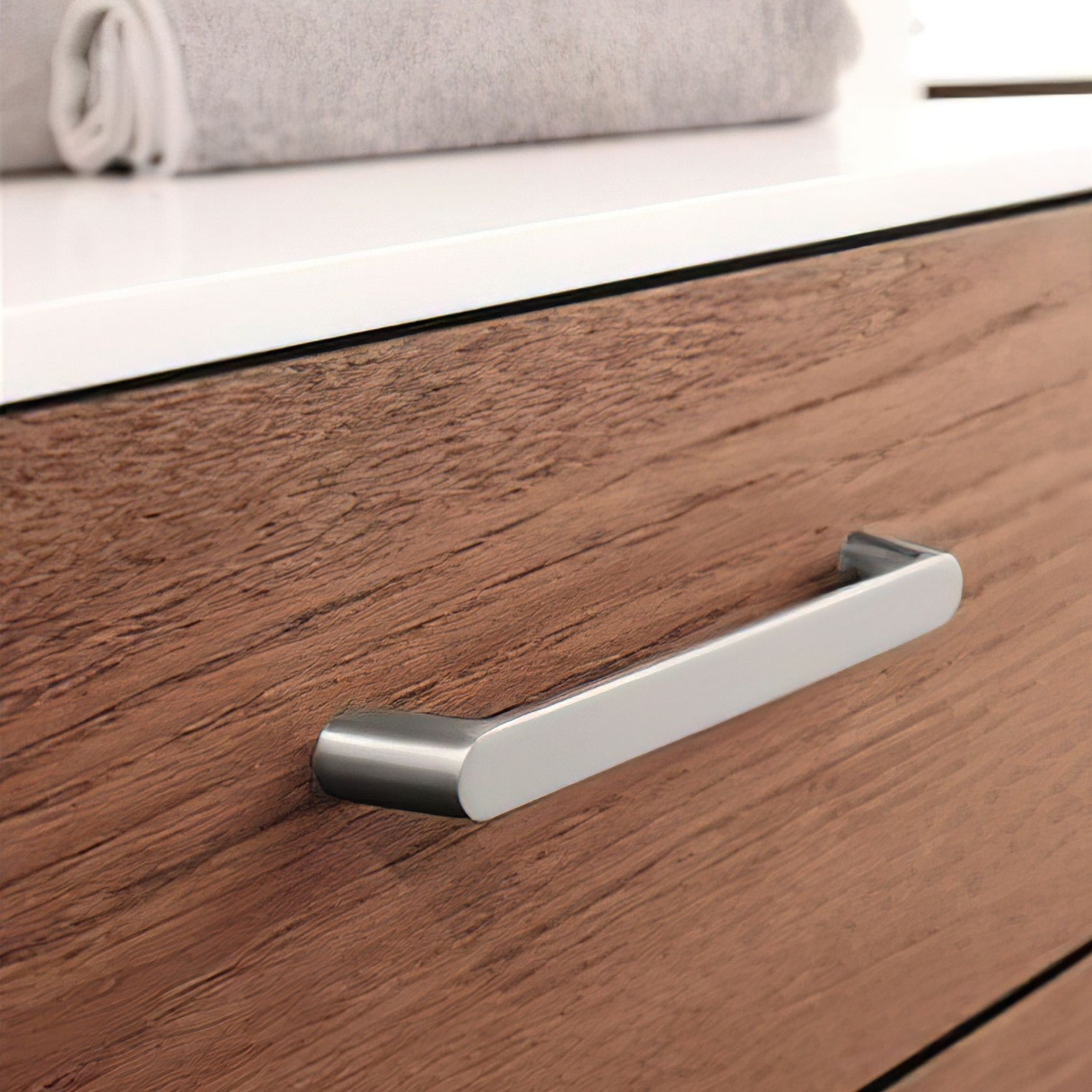 Furnipart Light Inox Look Aluminium 160mm gallery detail image
