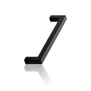 Furnipart Square 12 Black Aluminium 192mm gallery detail image