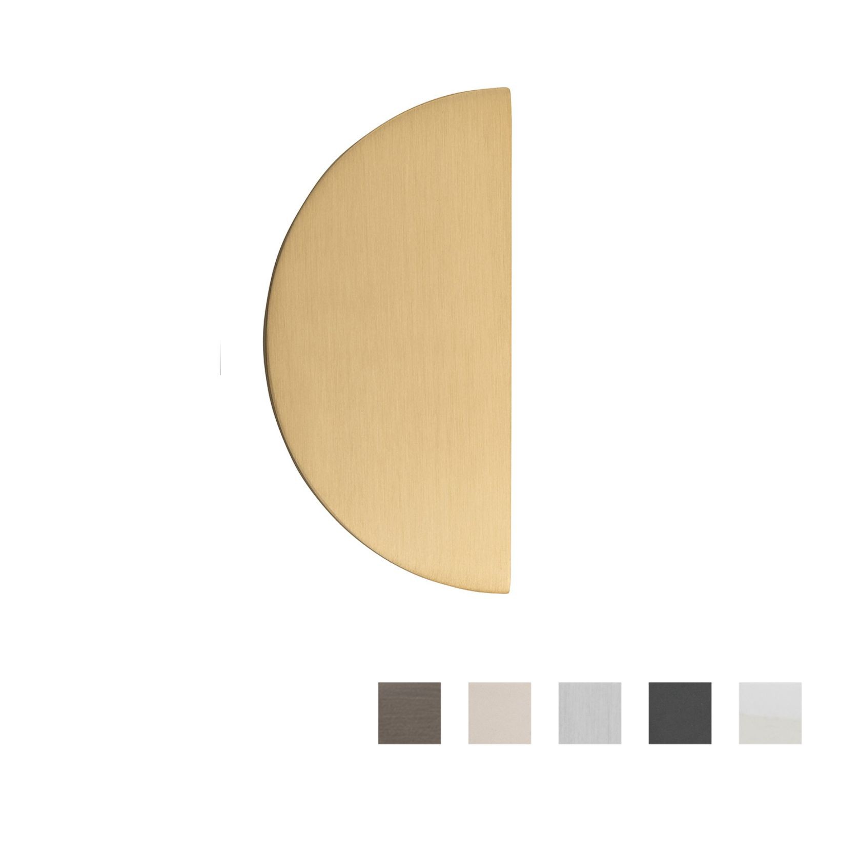 Iver Osaka Half Moon Cupboard Pull Handle gallery detail image