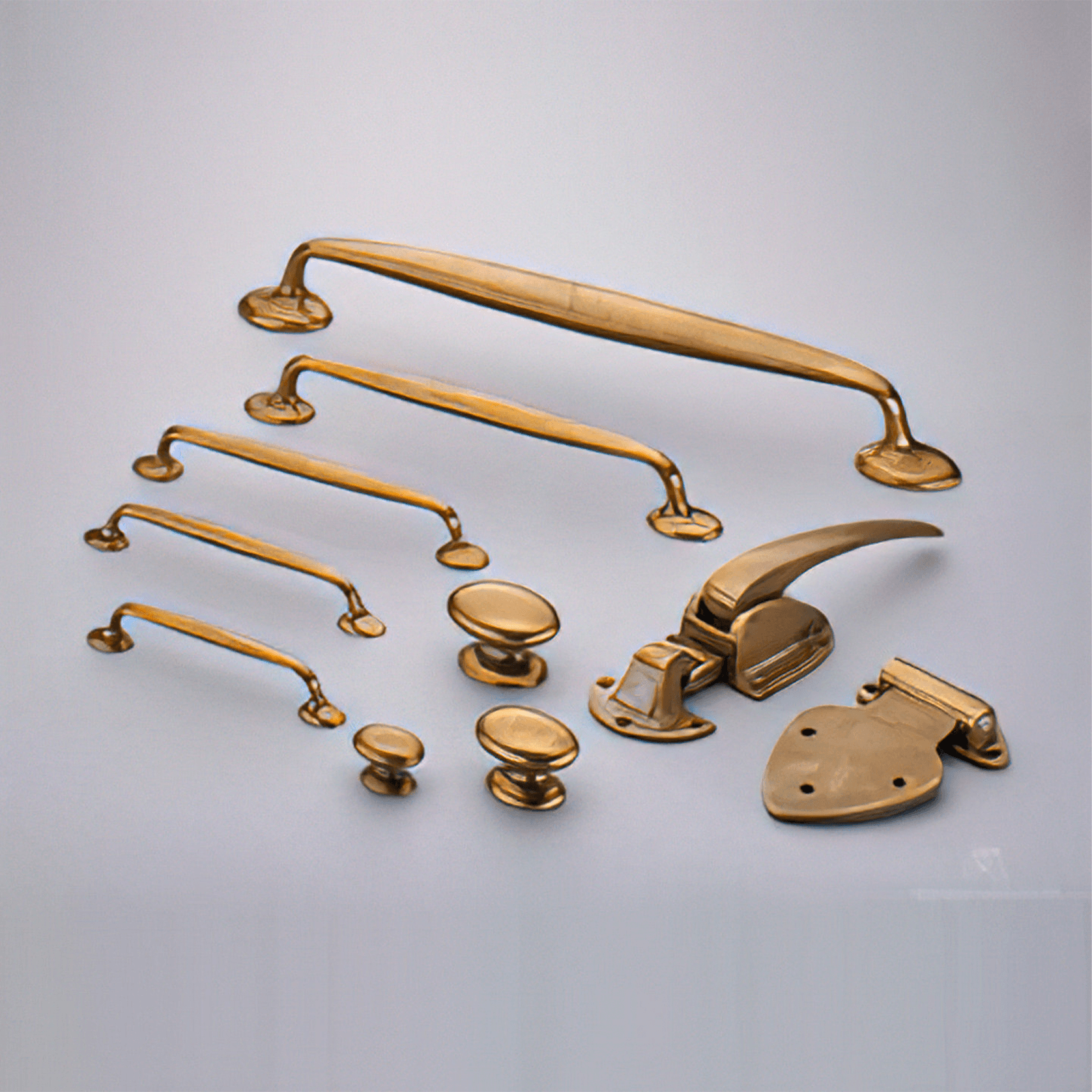 Armac Martin - Bakes Oval Forged Cabinet Knob gallery detail image