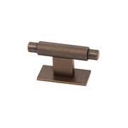 Momo Arpa Cabinet T Knob and Backplate 70mm gallery detail image