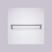 White Straight Profile Cabinet Pull - Clio gallery detail image